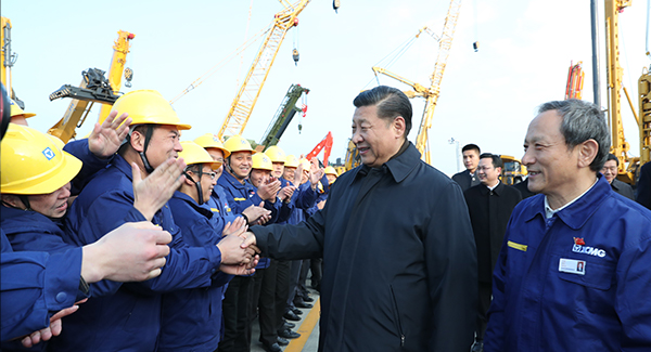 中共中央总书记、国家主席、中央军委主席习近平亲临币游国际集团考察调研