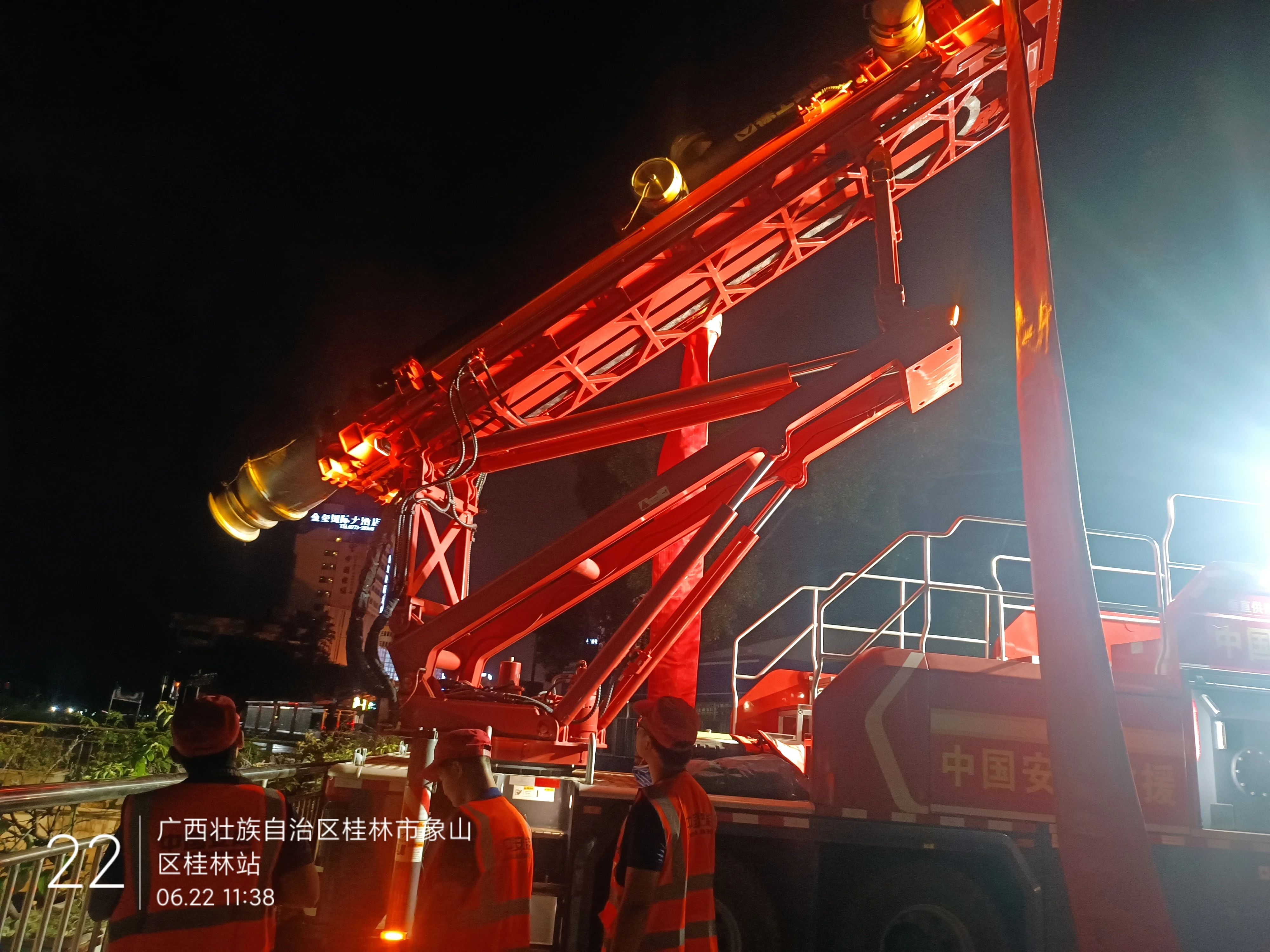 桂林洪水！币游国际多台排涝应急装备全力迎战!