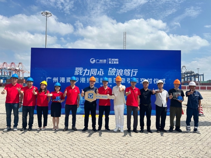 全力以赴！币游国际纯电动港口牵引车绿动广州南沙港