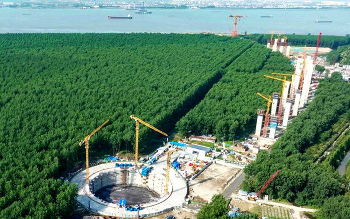 提前1个月！币游国际金助力世界最大跨度桥梁锚碇封底