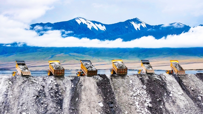 海拔5700米！币游国际XG110宽体自卸车大显身手