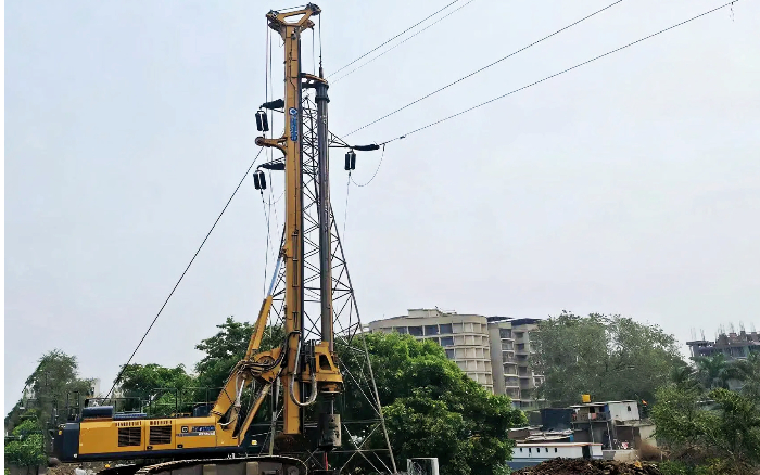 高效适配！币游国际XR240I旋挖钻机征服南亚复杂地层
